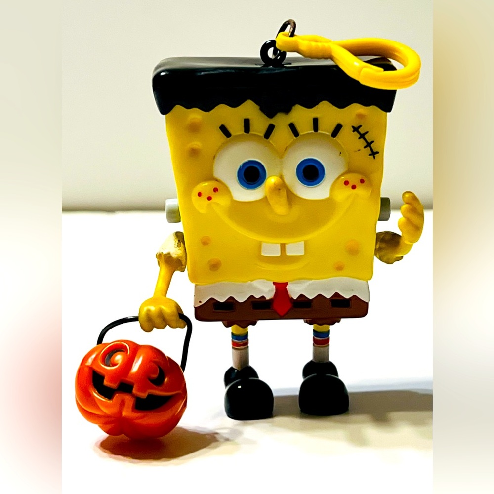 Clip On SpongeBob SquarePants Halloween Action Figure